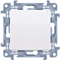 Łącznik jednobiegunowy (moduł) 10AX, 250 V~, zaciski szybkozłącza, biały Simon 10 CW1C.01/11