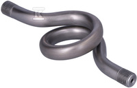 RURKA SYFONOWA SPIRALNA 2X G1/2" PN25