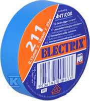 TAŚMA IZOL.19X20 NIEBIESKA ELECTRIC 211