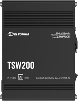 Teltonika TSW200 switch przemysłowy 8xGE 2xSFP PoE (TSW2000000B0) DIN
