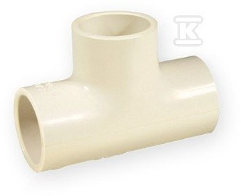 TRÓJNIK RÓWNOPRZEL KW/KW/KW 6/4" PVC-C