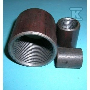 MUFA SPAW CZARNA  2 1/2" (DN65) GWINT