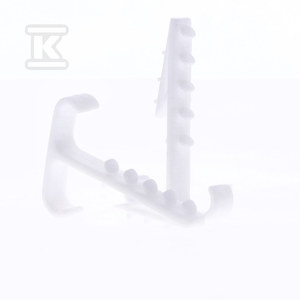 UCHWYT DO PRZEWODÓW PŁASKICH, PODWÓJNY UWT-1 (100szt.)