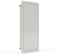 PLASTIKOWA OBUDOWA INSTALACYJNA Z DRZWIAMI METALOWYMI, PODTYNK., IP40, 5 RZĘDÓW, 60 MODUŁÓW Noark PM