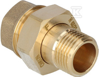 ŚRUBUNEK MOSIĘŻNY 1/2" PROSTY Z ORING