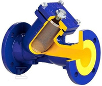 FILTR ZSTRA FIG.821A,DN100 F15 PN16