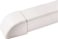 Zakończenie koryta IPEP80 białe IVENSIS