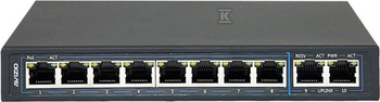 SWITCH 8XRJ45 POE+ 2XRJ45 (MAX 96W) GB