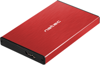 Zewnętrzna obudowa dysku Natec Rhino Go SATA 2.5cala USB 3.0 Czerwony