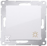 PRZ.ŚWIATŁ.+RAM.GIPS /IP44 BIAŁA SIMO