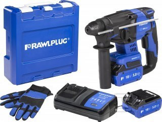 MŁOTOWIERTARKA SDS-PLUS 18V; 2,0J; 2X A