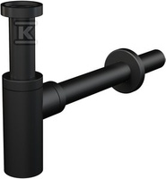 PÓŁSYFON UMYWALKA DN32 DESIGN CZARNY-M