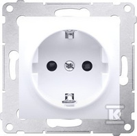 GN.SCHUKO BIAŁE SIMON54