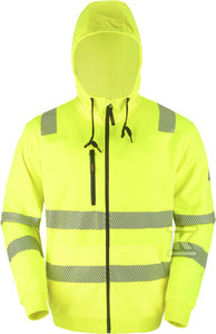 BLUZA HI-VI (FLUO) ŻÓŁTA XXL