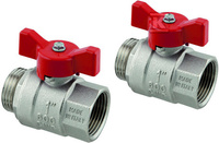 VARIO ZAWÓR KULOWY NIKLOWANY G1-G1