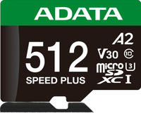 Adata Karta pamięci microSD Speed Plus 512GB UHS1 U3 V30 A2 180/160 MB/s