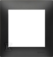 ŁĄCZ.KRZYŻ.+RAM.IP20/44 czarny SIMON5