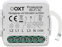 Moduł OXT mini przekaźnik 4 obwody WiFi TUYA T224