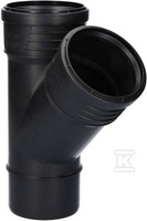 TR.PP-HT SITECH+ 110X110/45 SANIT.CZARNY