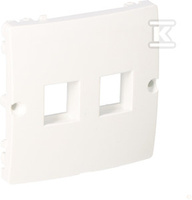 POKRYWA GN.2XRJ45 BIAŁ.BMGK1P/11 BASIC