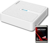 Rejestrator IP Hilook NVR-104H-D/4P 1TB 4-kanałowy z dyskiem 1TB 4x PoE