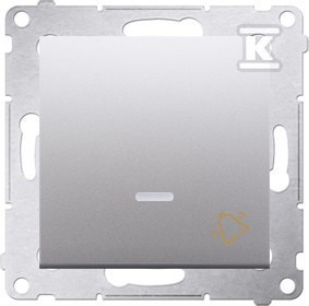 PRZ.DZWON.PODŚW.+RAM.IP44 sr.mat SIMON5