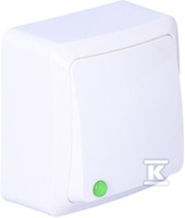 ŁĄCZ.1-BIEGUNOWY N/T IP20 BIAŁY BERG