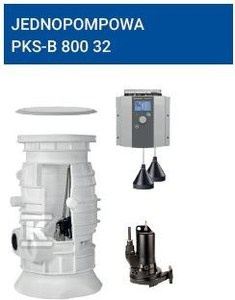 POMPOWNIA PKS MULTICUT 20/2 M, SZAFA W