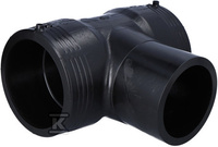 TRÓJ.EL.90ST.D160 SDR11,PN10GAZ/PN16WOD