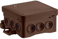 PUSZ.N/T NS5 75X75X40 IP54 FASTB.H.BRĄZ