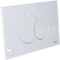 ECLIPSE 2 PRZYCISK SPŁUKUJĄCY BIAŁY