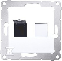 GN.KOMP.RJ45 KAT6 PRZES.BIAŁE SIMON54