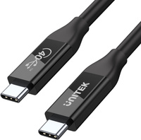 Unitek przewód USB-C 4.0 PD 100W 40 Gbps 8K 0,8 m