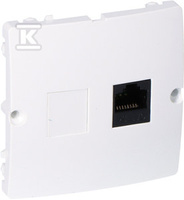 GN.KOMP.RJ45 POJ.5 KAT.BIAŁE BMF51.02/1