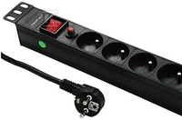 LISTWA ANTYPRZE.19" 1U 16A PDU 8XFRENC