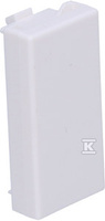 ZAŚLEP.K45/2 22,5X45MM BIAŁY