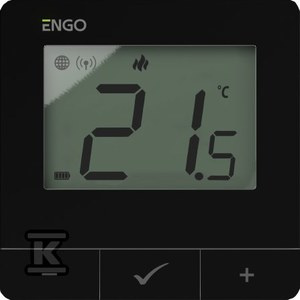 REGULATOR ENGO E25-BATB NAT. BAT CZARNY