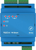 Moduł karta wejść/wyjść na szynę DIN KW-10m Tech sterowniki