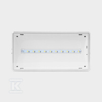 OPR.EXIT M ECO LED IP65 3W 1H 1-ZAD.AT
