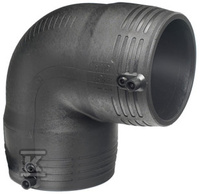 KOL.EL.90ST.D125 SDR11,PN10 GAZ/PN16WODA