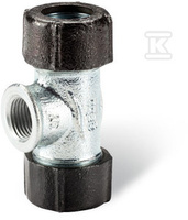 TRÓJNIK QT 2" MONTAŻOWY  DO RUR