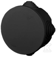 PUSZ.N/T FAST-BOX 65X35 IP55, CZARNY