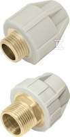 MUFA PP-R GZ 32X1 1/4" SZARA