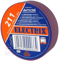 TAŚMA IZOL.19X20 FIOLET ELECTRIC 211P