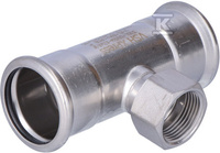 TRÓJNIK Z GW 35X3/4"X35MM INOX PRESS