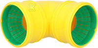 Kolano drenarskie 90ST do rur DN 72-100
