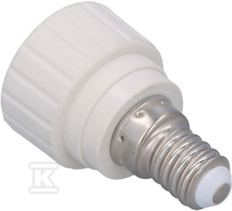 GNIAZDO PRZEJŚCIOWE  E14 Z GU10