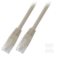 PATCHCORD RJ45 U/UTP 5E PVC CCA SZA 0,5
