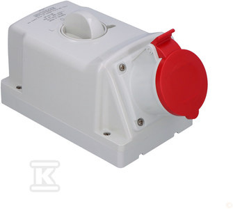 GN.Z WYŁ.L-0-P 16A/5P/230V IP44 OPTIMA-