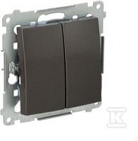 PRZYCISK PODW.ANTRACYT SIMON54